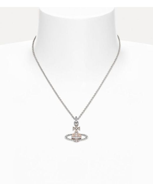 Vivienne Westwood Metallic Mayfair Bas Relief Pendant Necklace