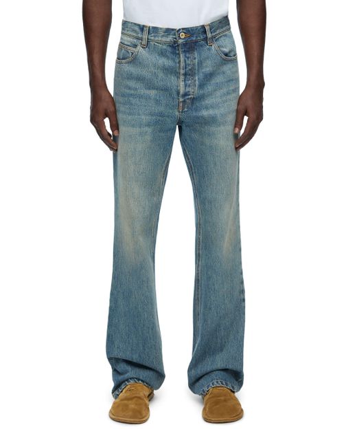 Loewe Blue Bootleg Jeans for men
