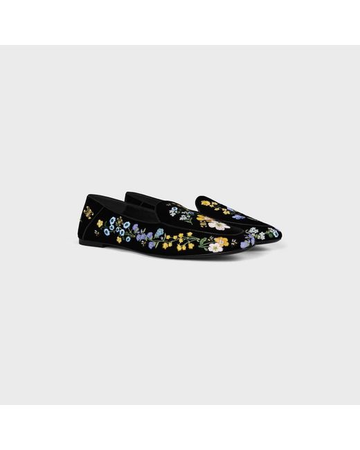 Céline Black Aura Loafer