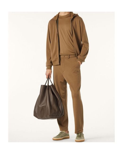 Loro Piana Brown The Gift Of Kings Kim T-Shirt for men