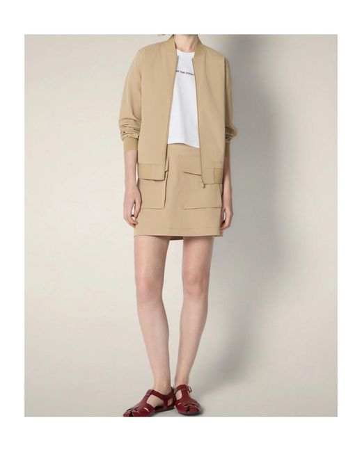 Save The Duck Natural Bomber Jacket Jena