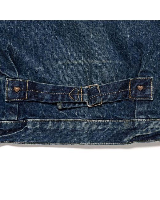 Human Made Blue Denim Work Jacket for men