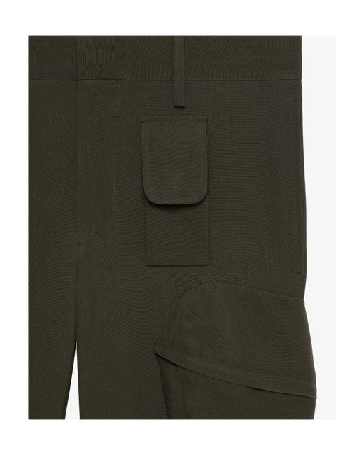 Givenchy Green Slim Fit Cargo Pants for men
