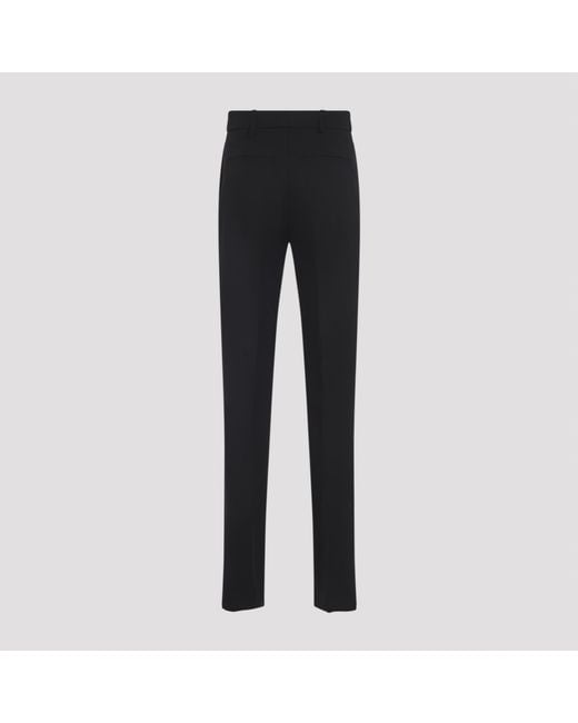 Jacquemus Black Camargue High-Waisted Straight-Leg Trousers