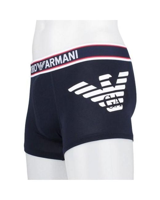 Emporio Armani Blue Logo Underwear for men