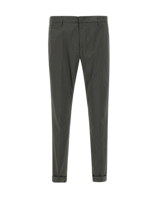 Dondup Gray Gaubert Slim-Fit Pants for men