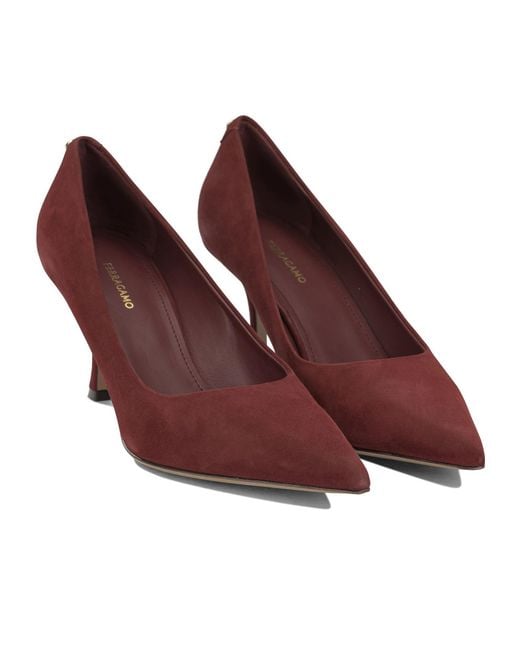 Ferragamo Purple 'Elydea High Heels'