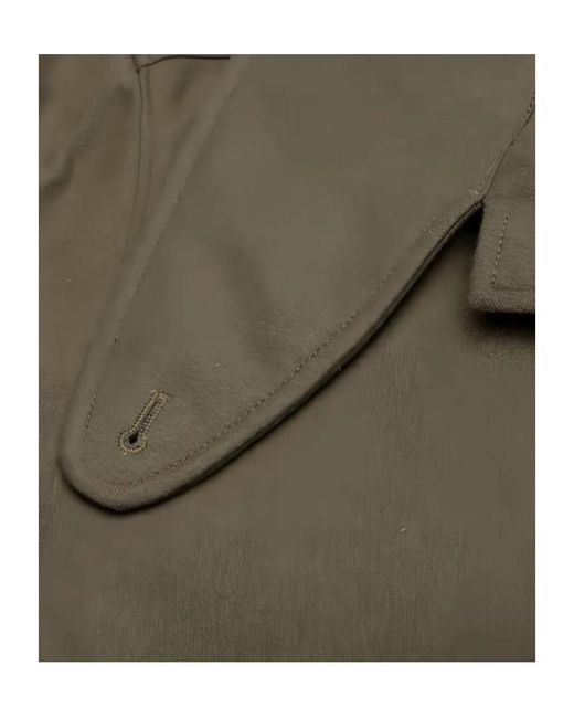 Stone Island Green Cotton Hooded Jacket for men