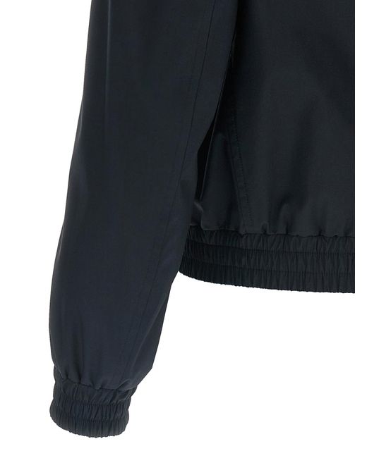 Brunello Cucinelli Blue Membrane Canvas Jacket for men