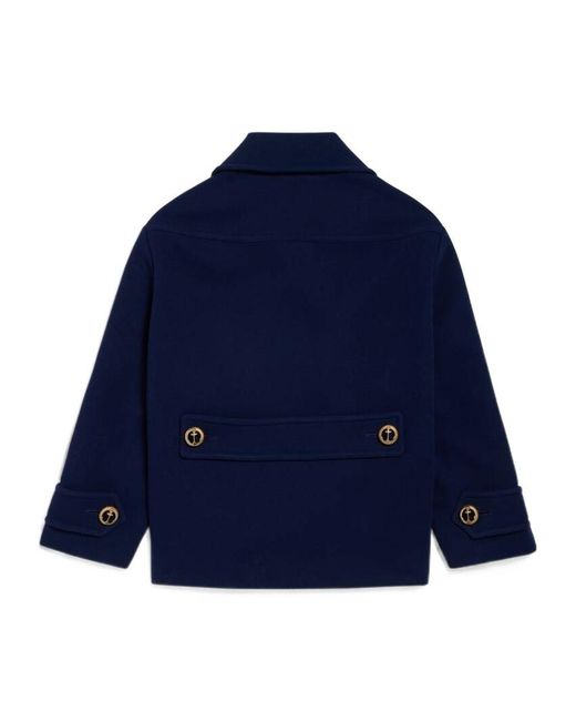 Balenciaga Blue Peacoat