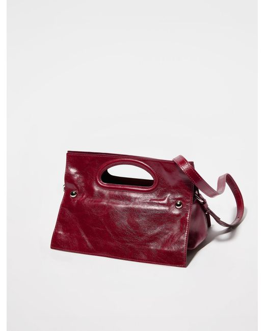 MAX&Co. Red Logo Shoulder Bag
