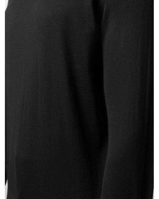 Brunello Cucinelli Black Crewneck Jumper for men