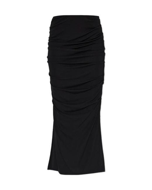 Cult Gaia Black Dany Knit Skirt