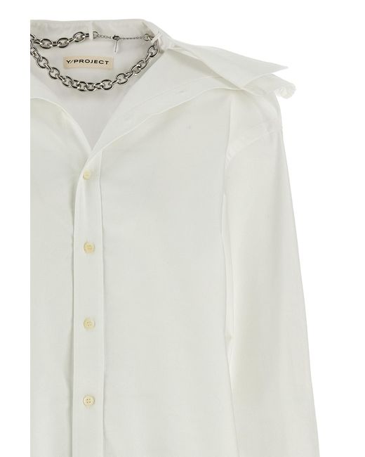 Y. Project White Shirt Dress