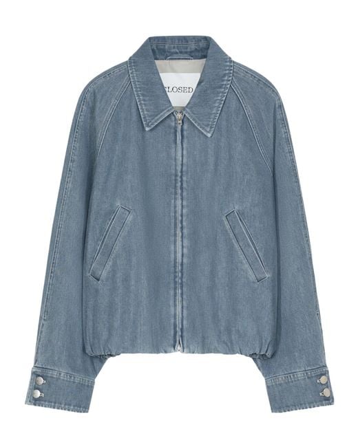 Closed Blue Cotton Denim Jacket