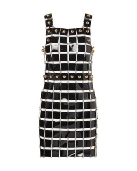 Rabanne Black Studded Minidress