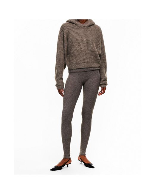 Fear Of God Brown Hooded Long-Sleeved Knitwear