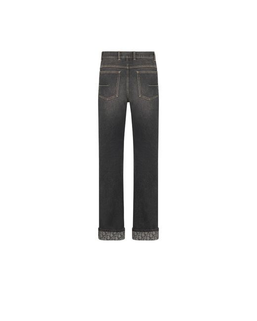 Dior Gray Regular-Fit Jeans
