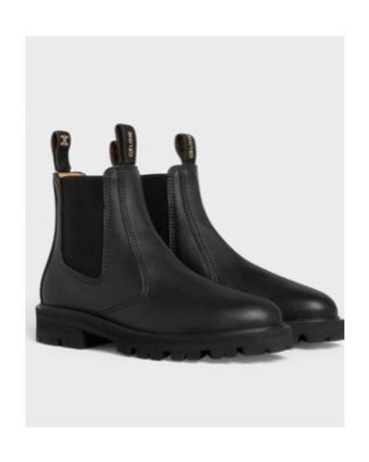 Céline Black Margaret Chelsea Boot