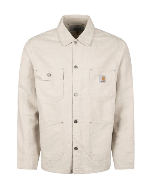 Carhartt Natural Walter Chore Coat for men