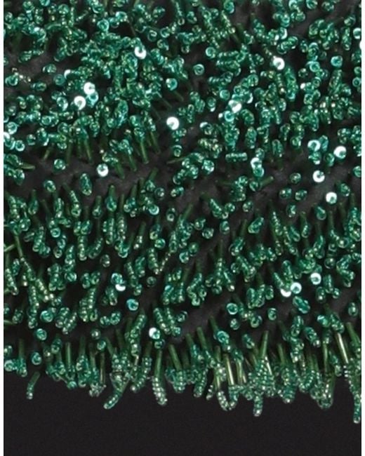 Ganni Green Plain Colour Tops