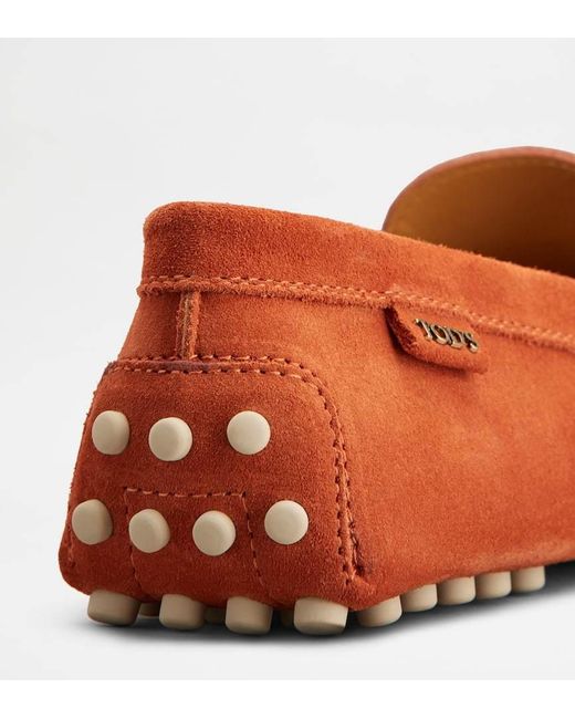 Tod's Brown Gommino Driving Loafers