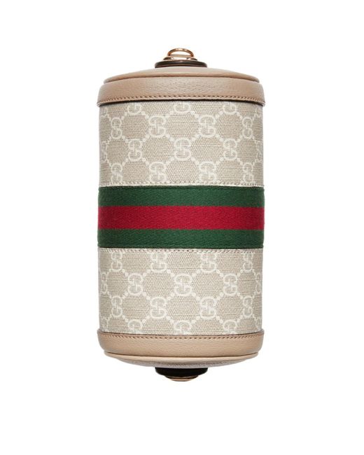 Gucci Multicolor Ophidia Gg Plaque Mini Shoulder Bag