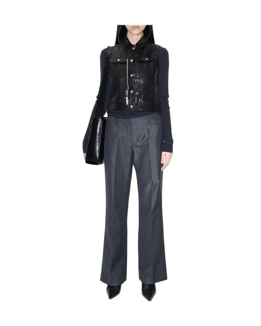 Our Legacy Gray Wool Suit Pants