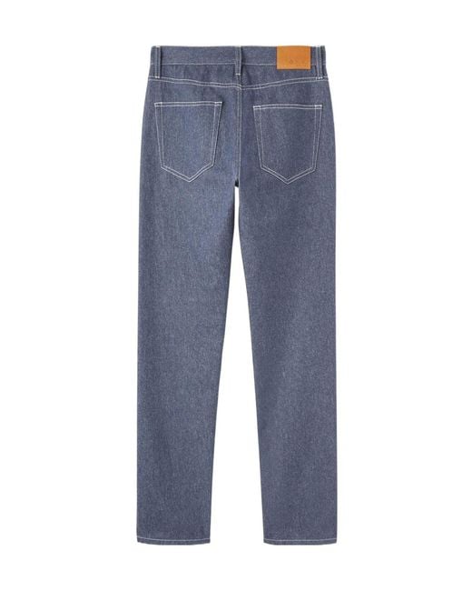 Loro Piana Blue Quarona Jeans for men
