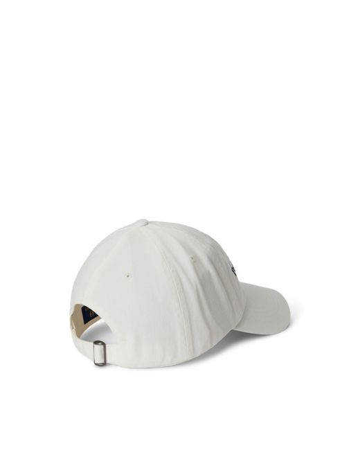 Polo Ralph Lauren White Classic Sports Baseball Cap