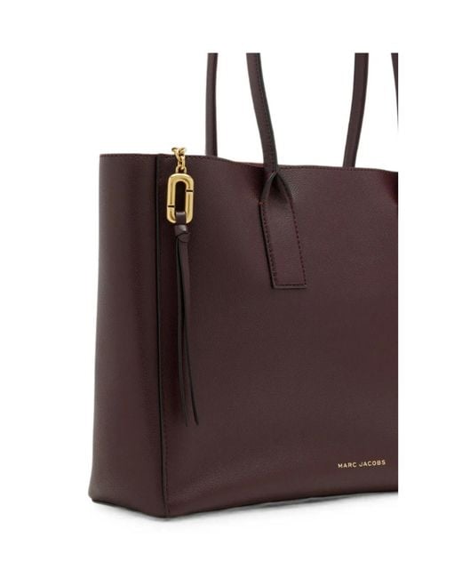 Marc Jacobs Brown Double-Handle Handbag