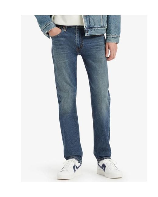 Levi's Blue 502 Taper Jeans for men