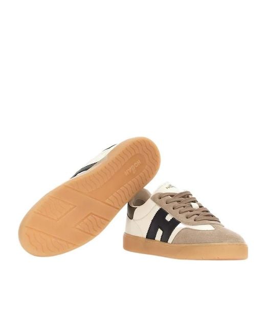 Hogan Multicolor Low-Top Sneakers With Suede And Smooth Texture for men