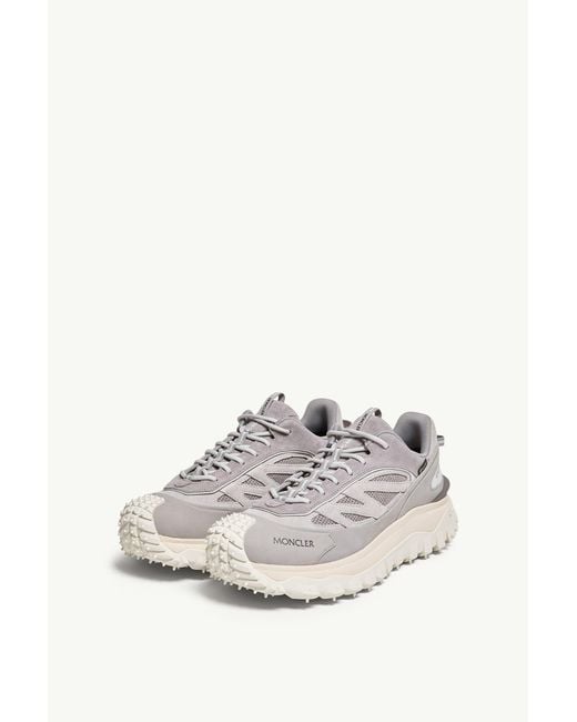Moncler Gray Trailgrip Gtx Sneakers for men