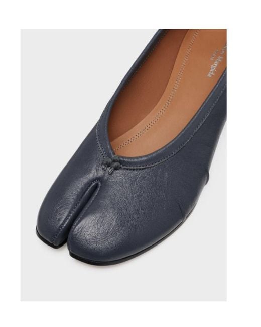 Maison Margiela Gray Tabi Toe Heeled Shoes