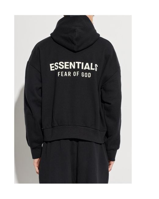 Fear Of God Blue Jersey Hoodie for men