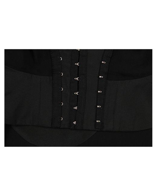 McQueen Black Sleeveless Dress