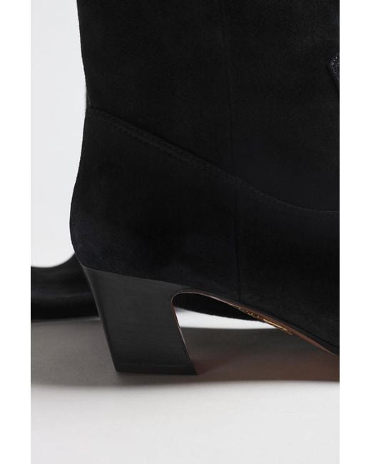 Aquazzura Black 45Mm Suede Boots