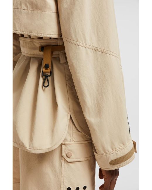 Moncler Natural Kaeng Belted Field Jacket