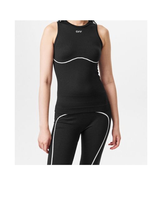 Off-White c/o Virgil Abloh Black Seamless Vest