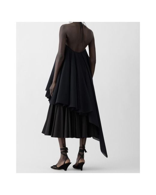 Jacquemus Black The Triangle Halterneck Mini Dress