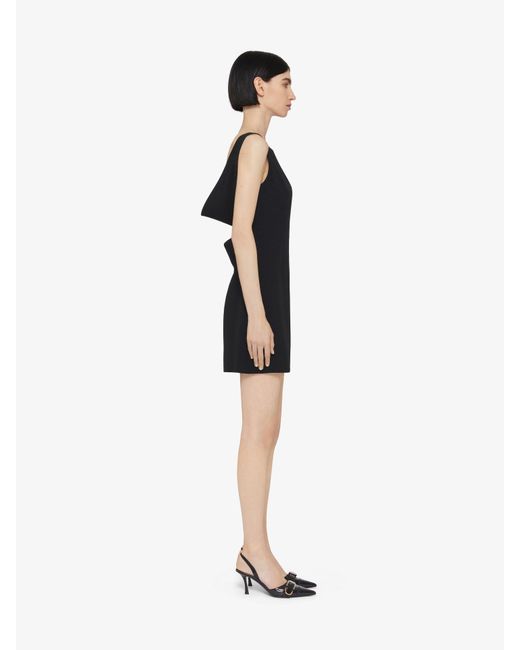 Givenchy Black Sleeveless Mini Dress