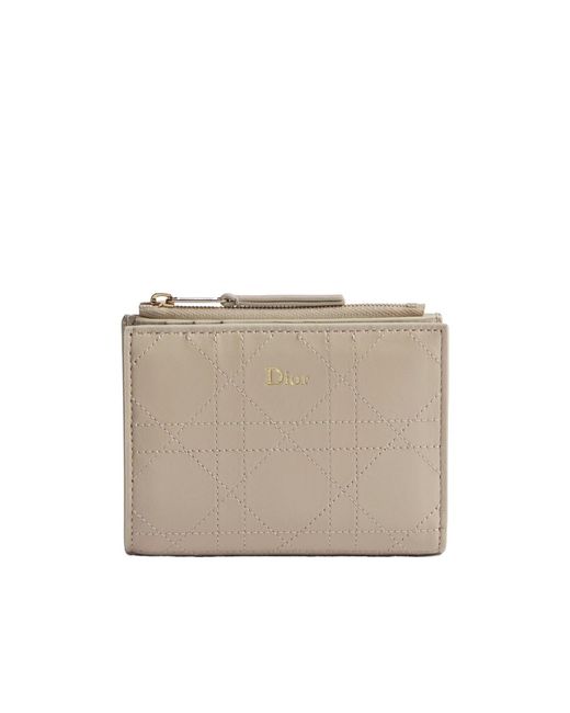 Dior Natural Trianon Dahlia Wallet