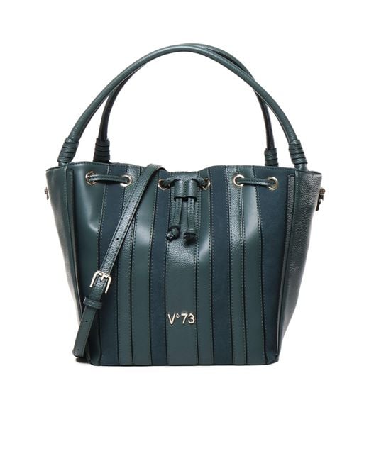 V73 Blue Martha Tote Bag