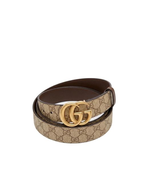Gucci Multicolor Gg Marmont Reversible Belt for men