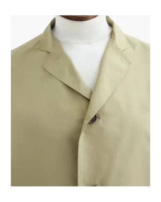 Jil Sander Green Single-Breasted Jacket