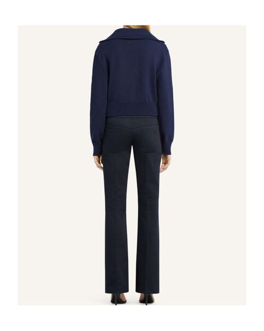 Courreges Blue Trucker Jumper