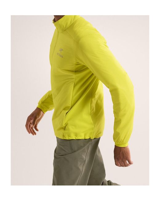 Arc'teryx Yellow Atom Jacket for men