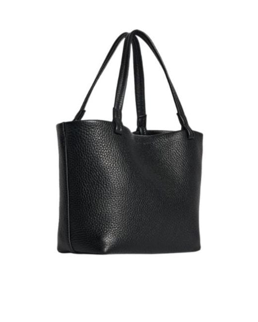 The Row Black Park Small Tote Bag