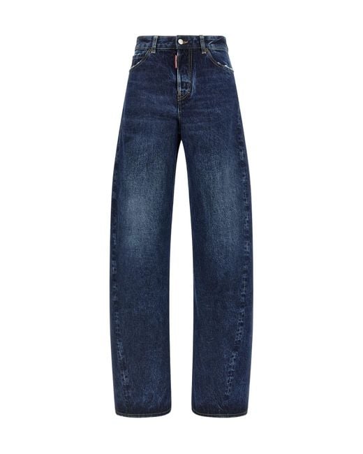 DSquared² Blue 'Loose Twst' Jeans